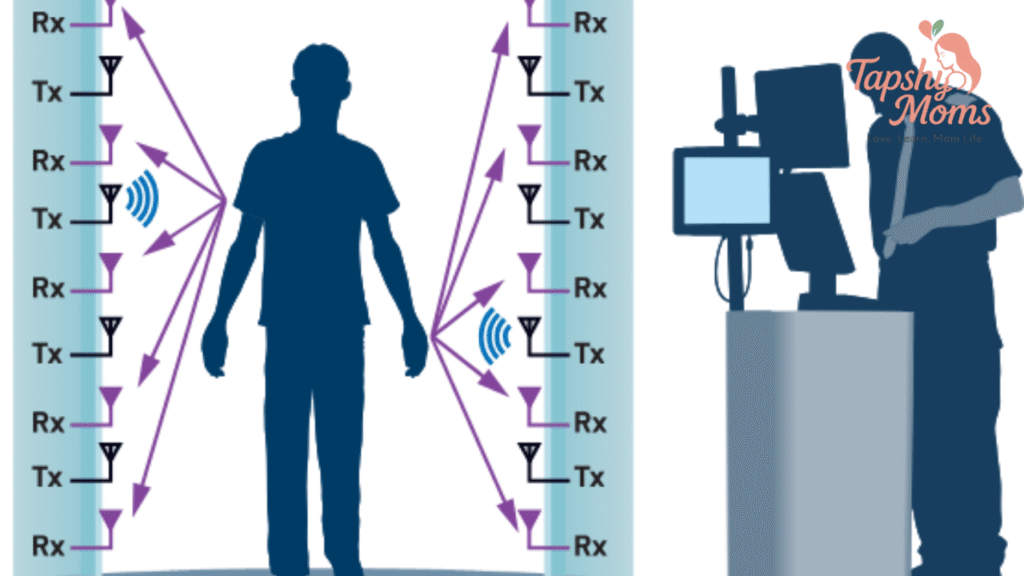 airport security scanners and pregnancy do they go along