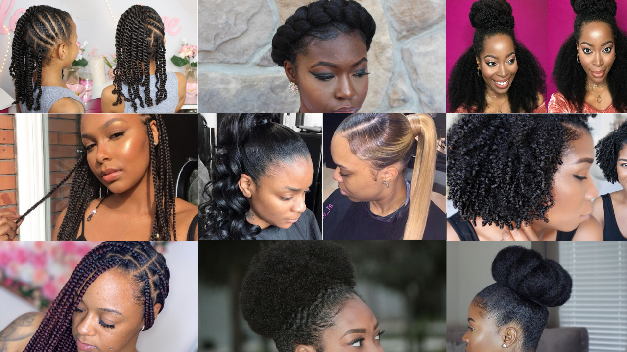 hairstyles for black teenage girls