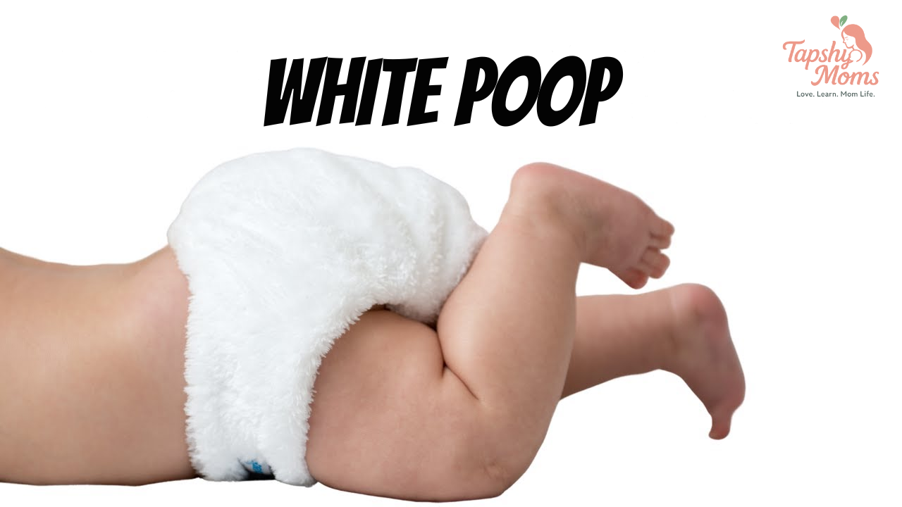 white poop